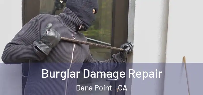  Burglar Damage Repair Dana Point - CA