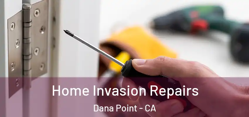  Home Invasion Repairs Dana Point - CA